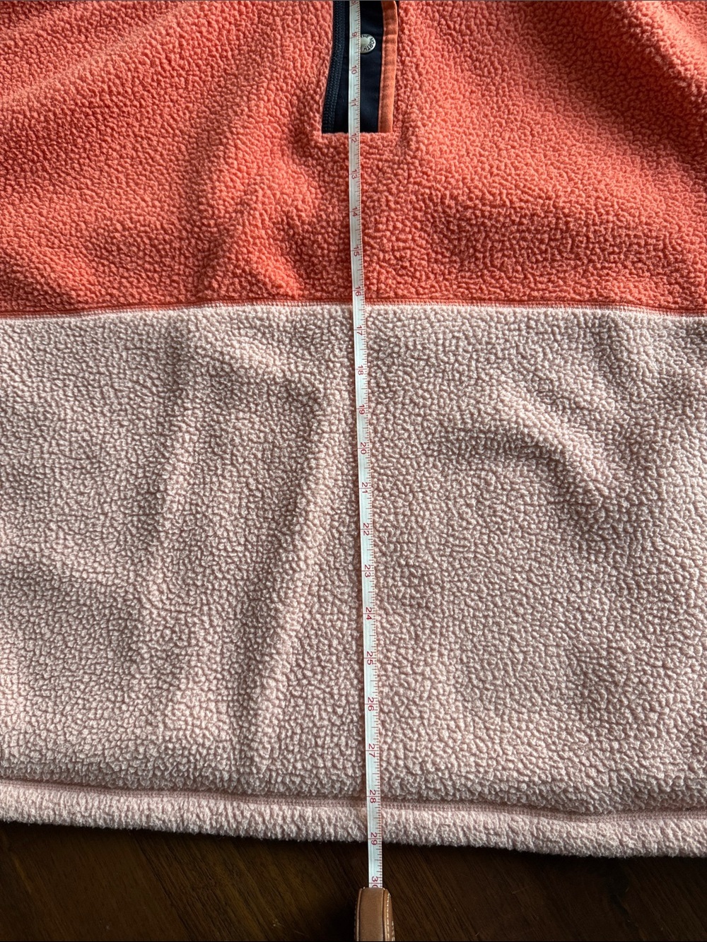NorthFace - Colorblock Sherpa Fleece Pullover - Coral & Blush - 3XL - woman - Picture 12 of 12